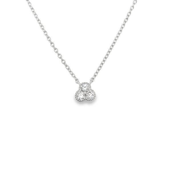 Lab Grown Diamond Pendant Front