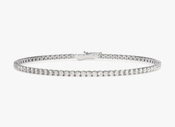 2ct Lab Grown Diamond Tennis Bracelet