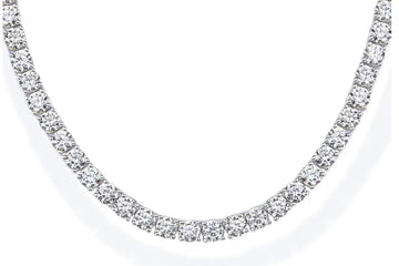6.00ctw Lab-Grown Diamond Tennis Necklace 