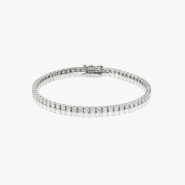 4ct Lab Grown Diamond Tennis Bracelet